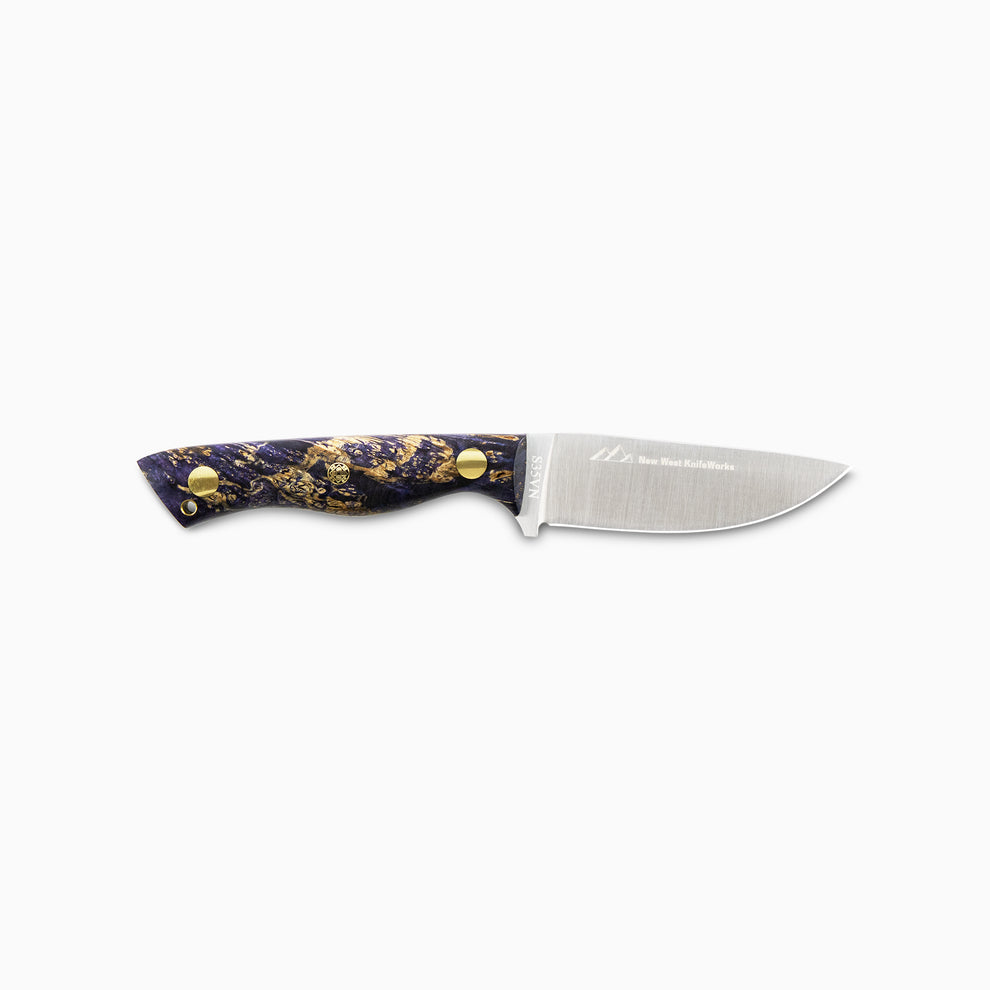 Outfitter SemiCustom Maple Burl, X79 New West KnifeWorks