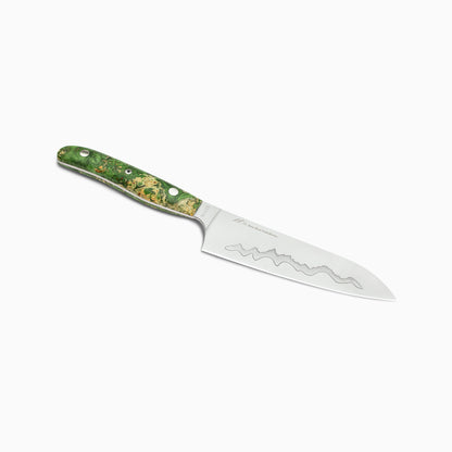 7" Teton Edge Santoku – Maker's Mark: "Cirque" No. 2
