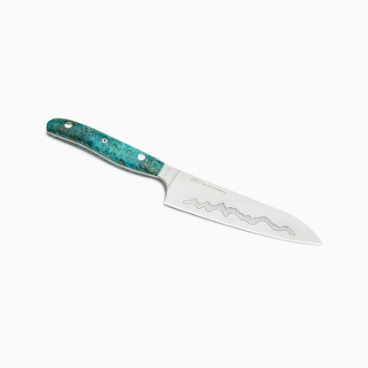 7" Teton Edge Santoku – Maker's Mark: "Cirque" No. 3