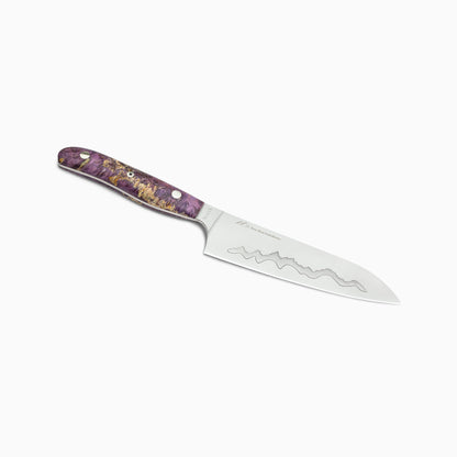 7" Teton Edge Santoku – Maker's Mark: "Cirque" No. 4