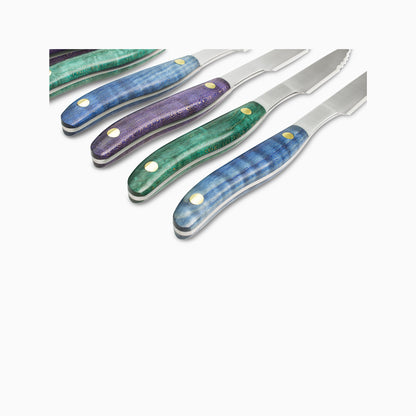 6pc Steak Knife Set – Maker's Mark: "Aurora" No.3