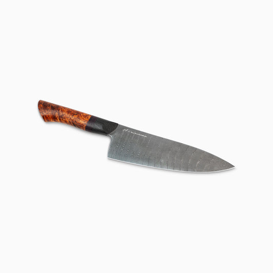 Jack Rellstab/NWKW - Custom 8" Damascus Chef #182