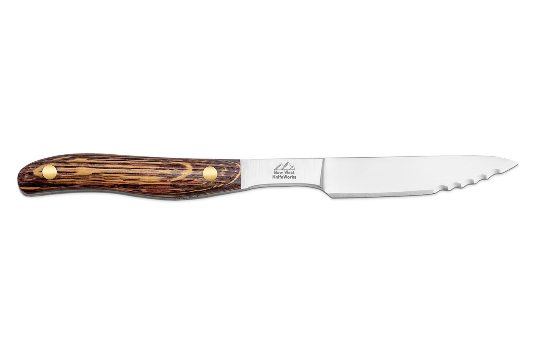 Custom Imprinted Wood Handle Jumbo Steak Knife