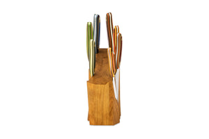 Arete Block & 7pc Knife Set.