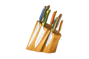 Arete Block & 7pc Knife Set.