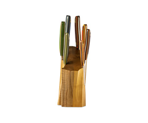 Arete Block & 7pc Knife Set.