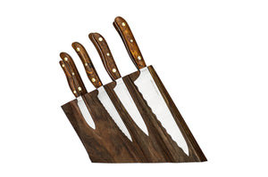 Arete Block & 7pc Knife Set Ironwood.