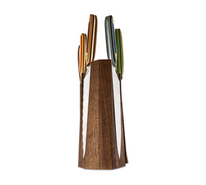 Arete Block & 7pc Knife Set.