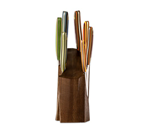 Arete Block & 7pc Knife Set.