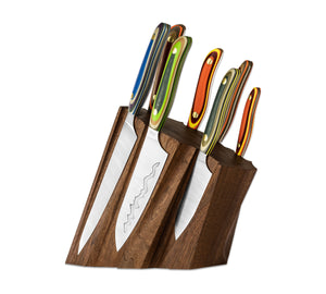 Arete Block & 7pc Knife Set.