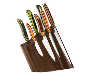 Arete Block & 7pc Knife Set.