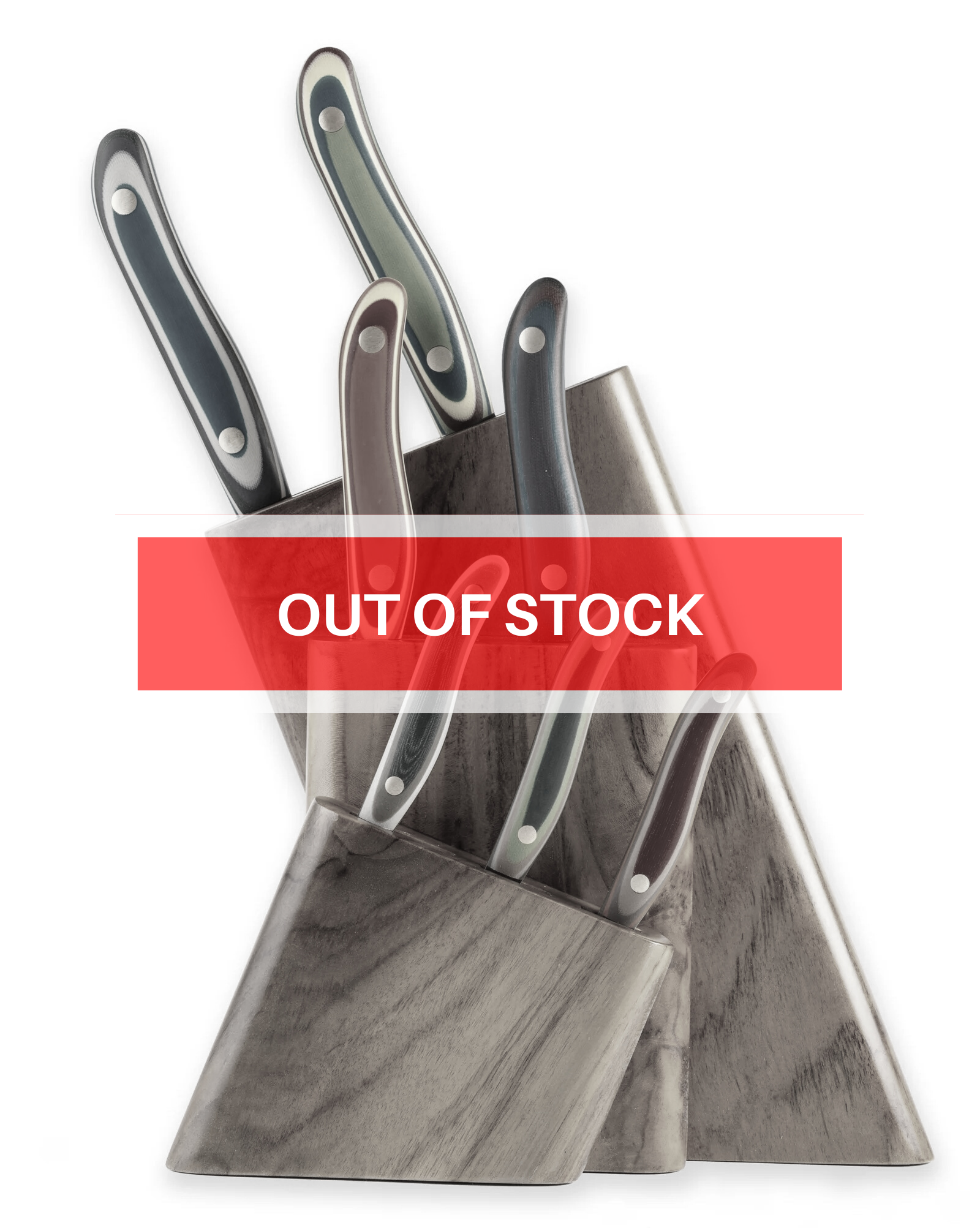 Arete Block & 7pc Knife Set. - New West KnifeWorks