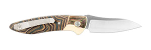 Glory Folder Semi-Custom #081- Woodenby Ridgeback Gcarta & Mokume