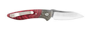 Glory Folder Semi-Custom #082- Red Eye Gcarta & Camo Carbon Mokume