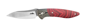 Glory Folder Semi-Custom #082- Red Eye Gcarta & Camo Carbon Mokume