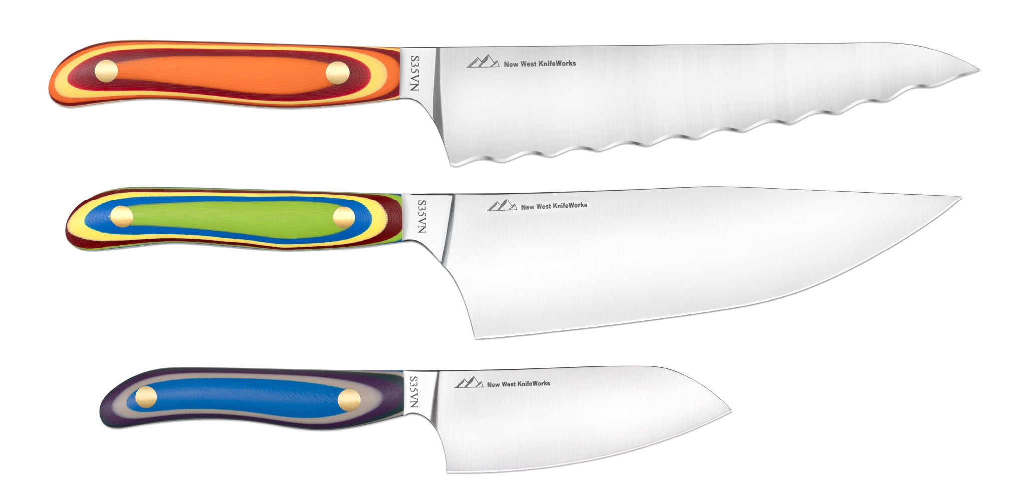 4pc Executive Chef Pro Set. - New West KnifeWorks