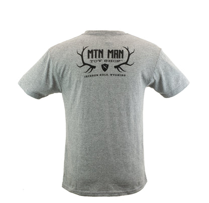 Heather Grey T-Shirt- Knife & Hawk