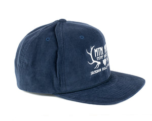 Navy Corduroy Hat - MMTS Logo