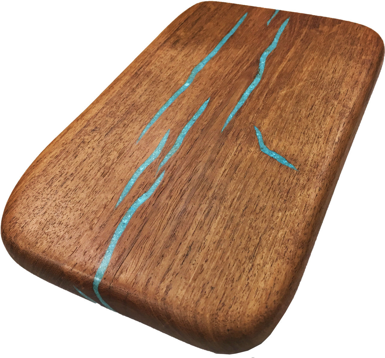 Treestump Woodcrafts - Mesquite Turquoise Serving Board - Small - New West  KnifeWorks