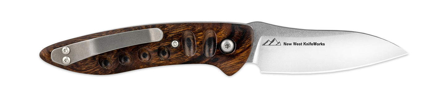 Saddleback Glory Folder - Ironwood & Black Liner - Fluted