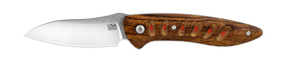 Saddleback Glory Folder - Ironwood & Red Liner