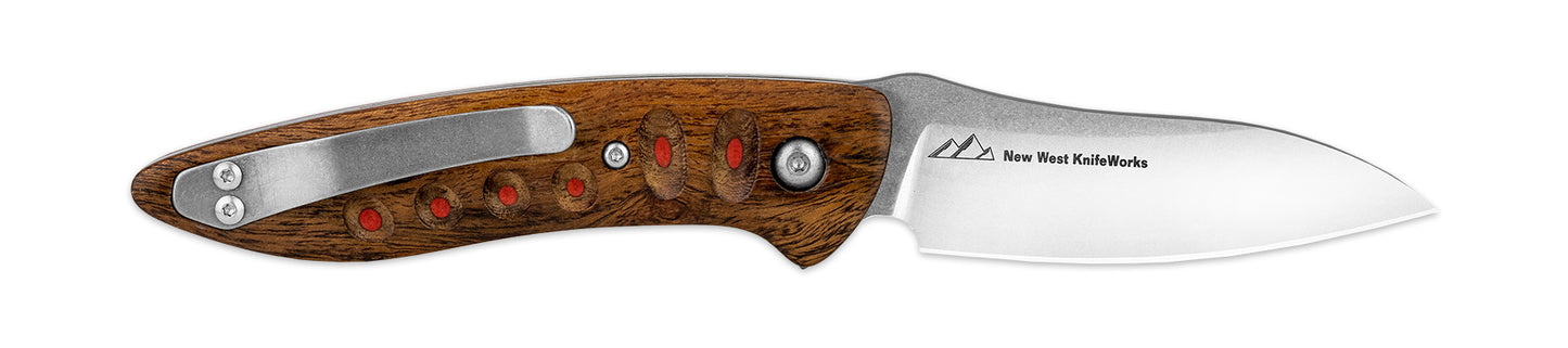 Saddleback Glory Folder - Ironwood & Red Liner
